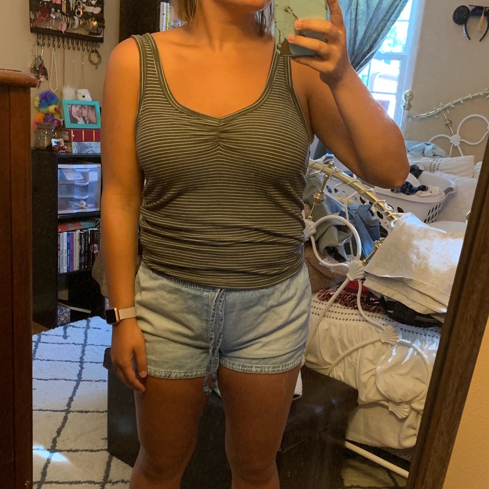 American Eagle Striped Tank